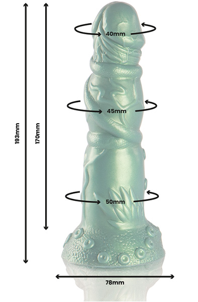 Hades Dildo Leidenschaft in der Unterwelt 19 cm - Drachen-Dildo 3