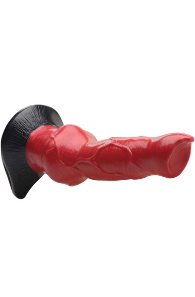 Hell-Hound Hunde-Penis Silikon Dildo 19 cm - Drachen-Dildo 3