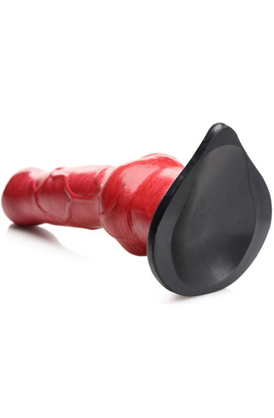 Hell-Hound Hunde-Penis Silikon Dildo 19 cm - Drachen-Dildo 4