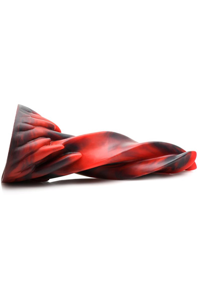 Hell Kiss Verdrehende Zungen Dildo 18,8 cm - Drachen-Dildo 4