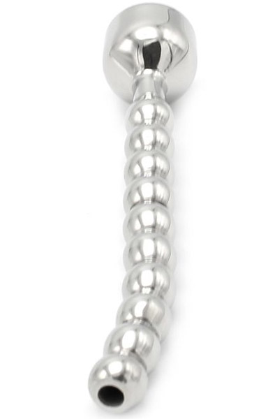 Hohler Gebogener Penis-Duschen-Plug - Dilator 1