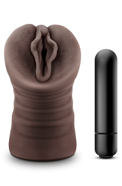 Hot Chocolate Alexis Schokolade - Vibrierender Vagina-Masturbator 1
