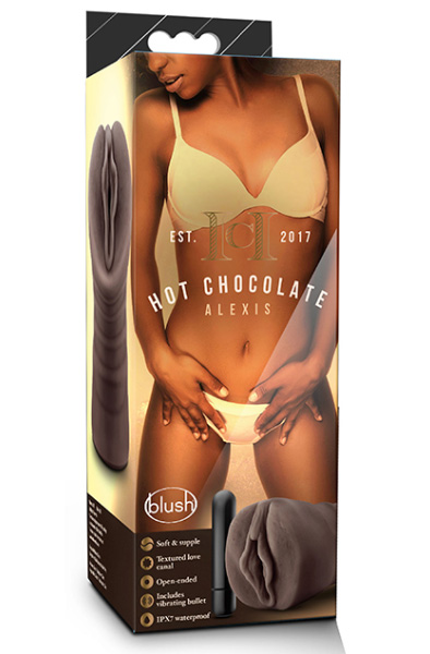 Hot Chocolate Alexis Schokolade - Vibrierender Vagina-Masturbator 2