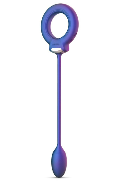 Hueman Cockring mit Analball - Analplug mit Penisring 6