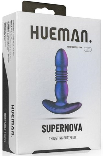 Hueman Stoßender Buttplug - Vibrierender Analplug 7