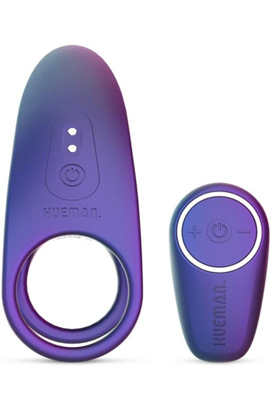 Hueman Vibrating Cock Ring - Vibrierender Penisring 7