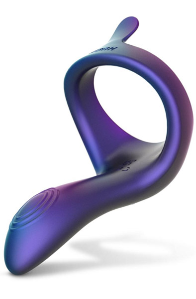 Hueman vibrierender Strap-on Cockring - Vibrierende Penisringe 5