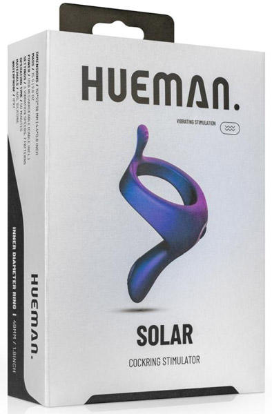 Hueman vibrierender Strap-on Cockring - Vibrierende Penisringe 8