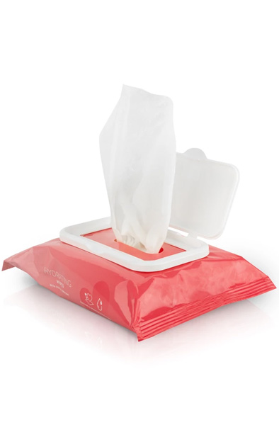 Hydrating Feuchttücher mit Gleitmittel & Ölen 25er-Pack - Intimtücher 2