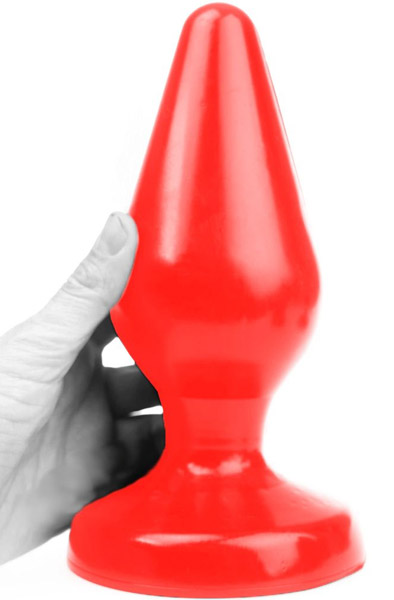 I Love Butt Klassischer Plug XXL Rot 24cm - XL Buttplug 1