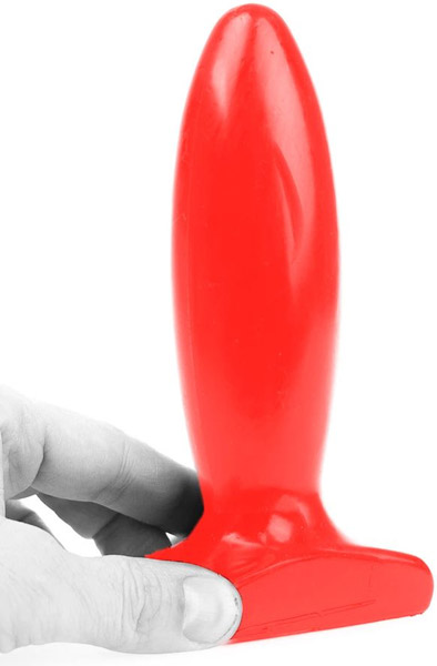 I Love Butt Schlanker Plug Rot Groß 17cm - Extra dicker Analplug 1