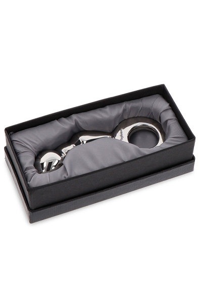 Impulse Stainless Steel Prostate Plug - Analplug aus Metall 6