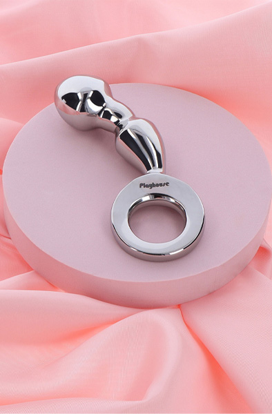 Impulse Stainless Steel Prostate Plug - Analplug aus Metall 8