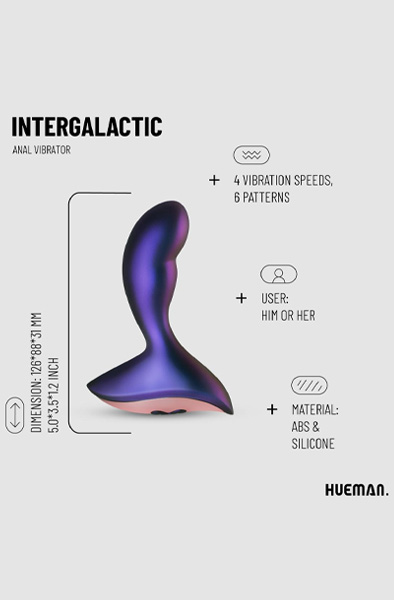 Intergalactic Anal-Vibrator - Vibrierender Analplug 3