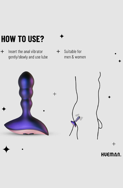 Interstellar Anal-Vibrator - Vibrierender Analplug 2