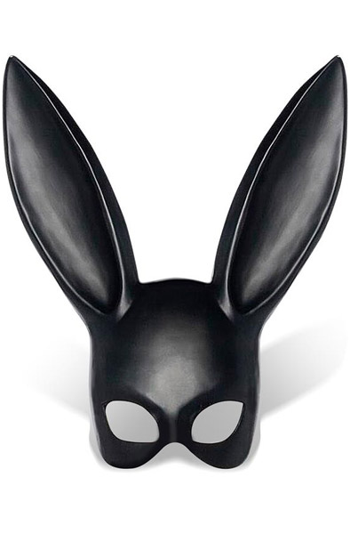 IntoYou Allicia Hasenmaske Schwarz - Hasenohren 1