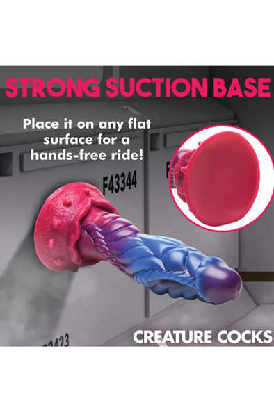 Intruder Alien Silikon Dildo 23 cm - Monster-Dildo 4