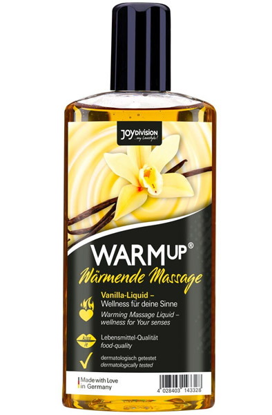 Joydivision Warm-up Massage Oil Vanilla 150ml - Massageöl Vanille 1