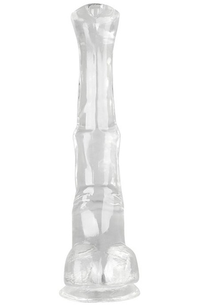 Jumpy Transparenter Monster Dildo L 33,5 cm - Monster-Dildo 3