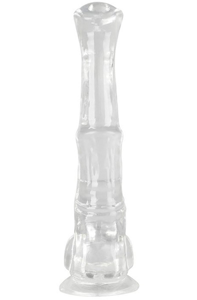 Jumpy Transparenter Monster Dildo L 33,5 cm - Monster-Dildo 4