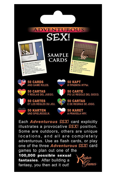 Kheper Games Abenteuerlicher Sex! Kartenspiel - Sexspiel 2