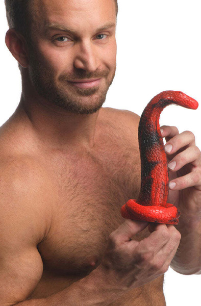 King Kobra Silikon Dildo 21 cm - Monster-Dildo 4