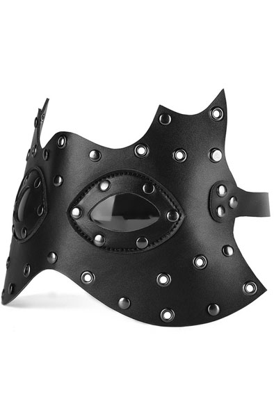 KinkHarness Boorel Maske Schwarz - Maske 4