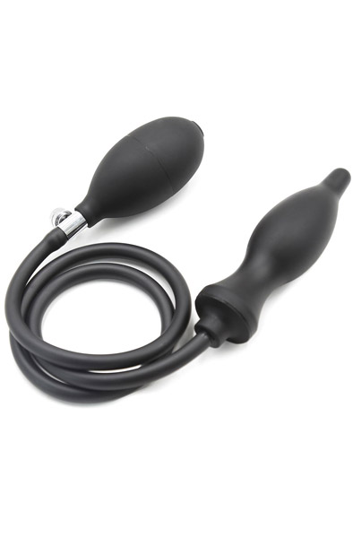Kiotos Aufblasbarer Analplug Schwarz - Aufblasbarer Analplug 1