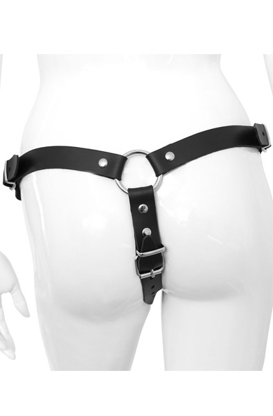 Kiotos COX Strap-On + Dildo Hautfarben 23cm - Umschnalldildo mit Geschirr 2