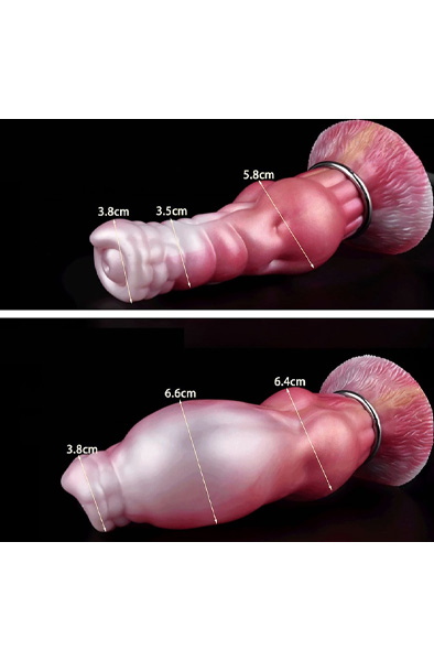 Kiotos Monstar Beast 87 Aufblasbarer Dildo 18 cm - Aufblasbarer Dildo 4