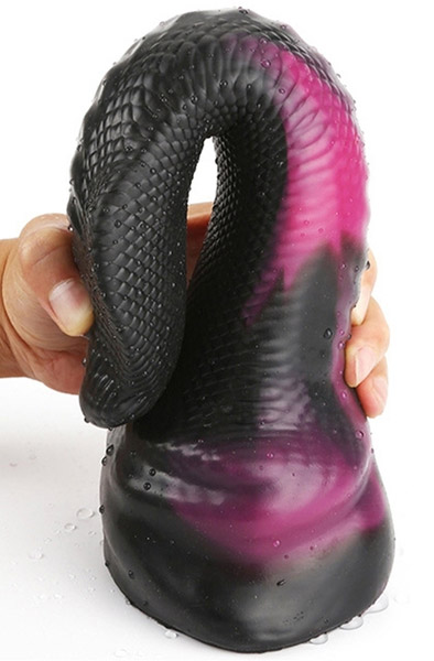 Kobra Deluxe Silikon Dildo 30 cm - Drachen-Dildo 2