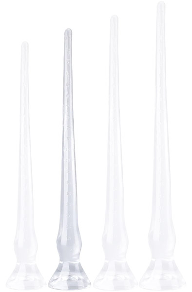 Koxor Langer Transparenter Dildo Koxor 40 cm - Extra langer Anal-Dildo 1