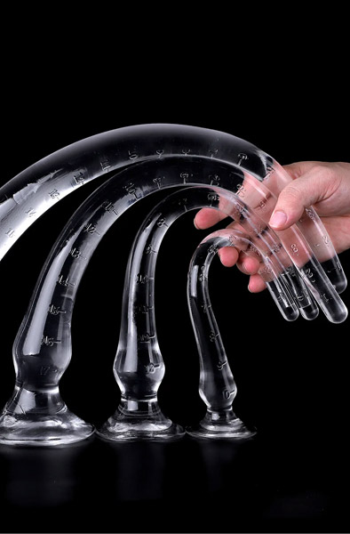 Koxor Langer Transparenter Dildo Koxor 50 cm - Extra langer Anal-Dildo 4