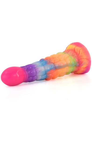 Kraken im Dunkeln Leuchtender Dildo 21,5 cm - Drachen-Dildo 3