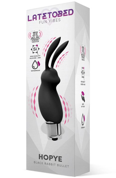 Latetobed Hopye Rabbit Vibrierende Bullet - Finger-Vibrator 2