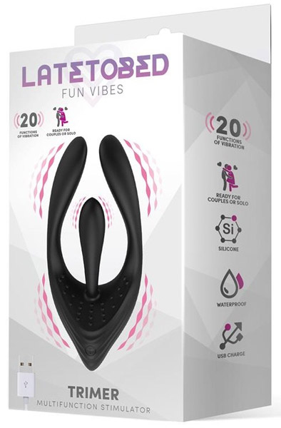 Latetobed Trimer Multifunktions-Stimulator - Paarvibrator 2
