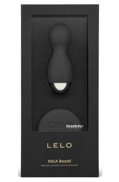 LELO Hula Beads Obsidian Schwarz - Ferngesteuerte Kegelkugeln 1