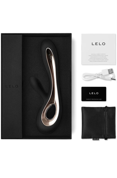 LELO Soraya 2 Schwarz - Rabbit-Vibrator 2