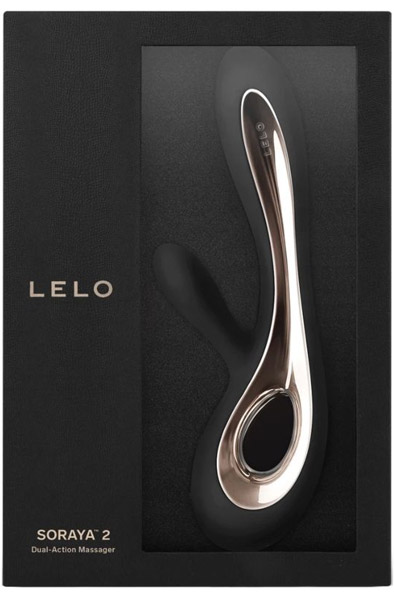 LELO Soraya 2 Schwarz - Rabbit-Vibrator 3