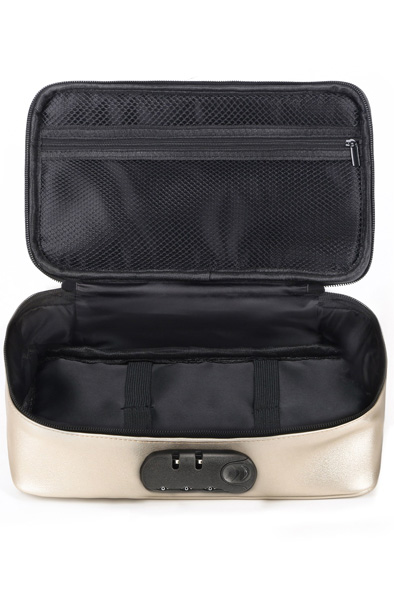Lockable Discreet Box Luxus Gold - Sextoys aufbewahren 2