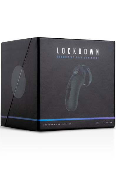 Lockdown Keuschheitskäfig Groß - Keuschheitskäfig 3
