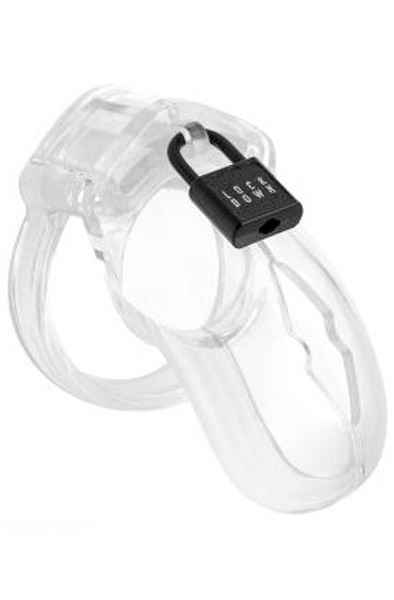 Lockdown Keuschheitskäfig Transparent Klein - Keuschheitskäfig 1