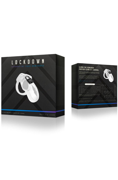 Lockdown Keuschheitskäfig Transparent Klein - Keuschheitskäfig 5