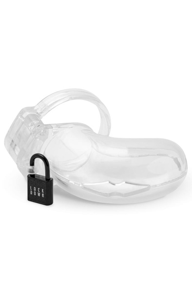 Lockdown Keuschheitskäfig Transparent Mittel - Keuschheitskäfig 3