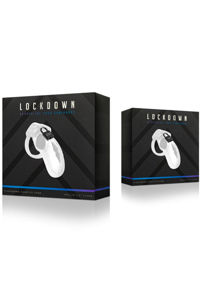 Lockdown Keuschheitskäfig Transparent Mittel - Keuschheitskäfig 5