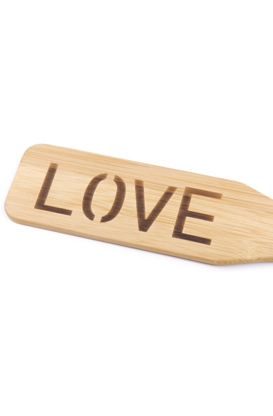 Love Word Bambus-Paddel 32 cm - Spanking-Paddel 2