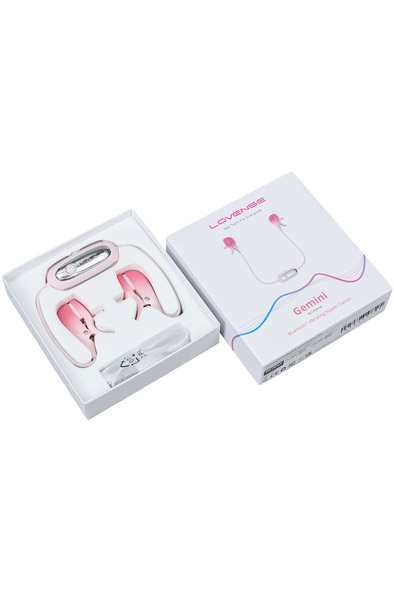 Lovense Gemini vibrierende Nippelklemmen - Vibrierende Nippelklemmen 4