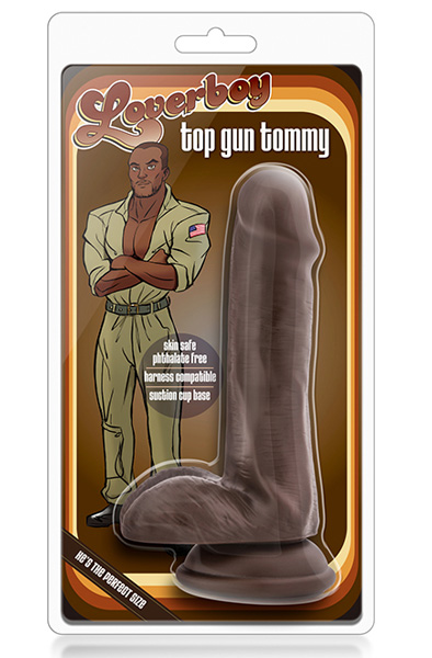 Loverboy Top Gun Tommy Schokolade 15cm - Dildo 2