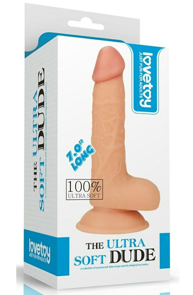 Lovetoy Der Ultra Soft Dude 18cm - Dildo 4