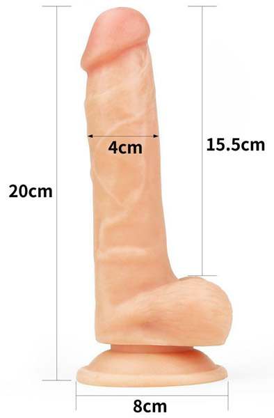 Lovetoy Der Ultra Soft Kerl 20,5 cm - Dildo 2